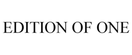 EDITION OF ONE trademark