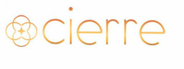 CIERRE trademark