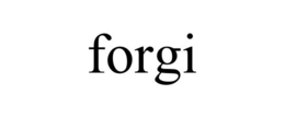 FORGI trademark