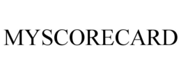 MYSCORECARD trademark