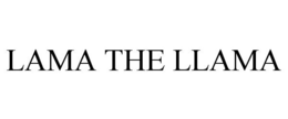 LAMA THE LLAMA trademark