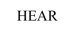 HEAR trademark