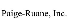 PAIGE-RUANE, INC. trademark