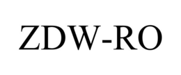 ZDW-RO trademark
