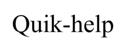 QUIK-HELP trademark