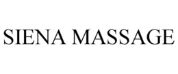 SIENA MASSAGE trademark
