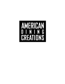 AMERICAN DINING CREATIONS trademark