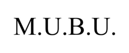M.U.B.U. trademark