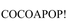 COCOAPOP! trademark