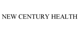 NEW CENTURY HEALTH trademark