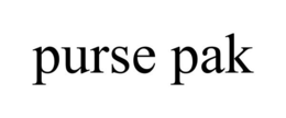PURSE PAK trademark