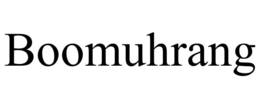 BOOMUHRANG trademark