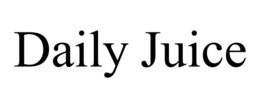 DAILY JUICE trademark