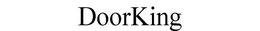 DOORKING trademark