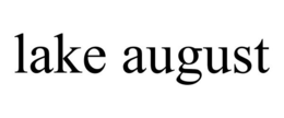 LAKE AUGUST trademark
