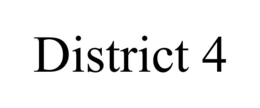 DISTRICT 4 trademark