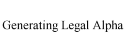 GENERATING LEGAL ALPHA trademark