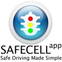 SAFECELL APP SAFE DRIVING MADE SIMPLE trademark