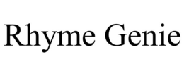 RHYME GENIE trademark
