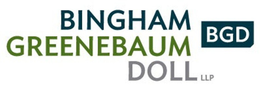 BINGHAM GREENEBAUM DOLL LLP BGD trademark