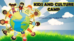 KIDS AND CULTURE CAMP A COOPERATIVE EFFORT BY MOMS WHO CARE trademark