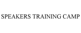 SPEAKERS TRAINING CAMP trademark