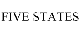 FIVE STATES trademark