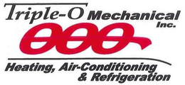 TRIPLE-O MECHANICAL INC. HEATING, AIR CONDITIONING & REFRGERATION OOO trademark