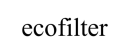 ECOFILTER trademark