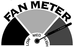 FAN METER LOW MED HIGH trademark