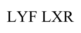 LYF LXR trademark