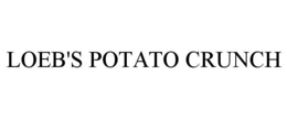 LOEB'S POTATO CRUNCH trademark