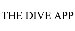 THE DIVE APP trademark