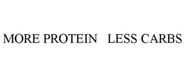 MORE PROTEIN LESS CARBS trademark