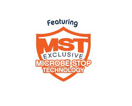 FEATURING MST EXCLUSIVE MICROBE STOP TECHNOLOGY trademark