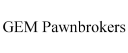 GEM PAWNBROKERS trademark