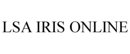 LSA IRIS ONLINE trademark