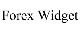 FOREX WIDGET trademark