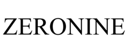 ZERONINE trademark
