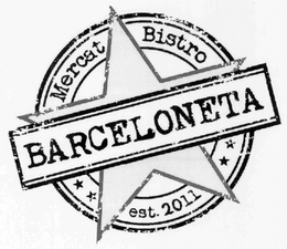 BARCELONETA MERCAT BISTRO EST. 2011 trademark