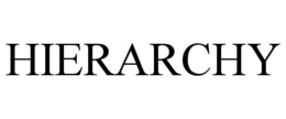 HIERARCHY trademark