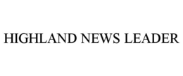 HIGHLAND NEWS LEADER trademark