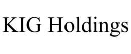 KIG HOLDINGS trademark