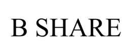 B SHARE trademark