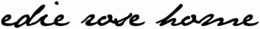 EDIE ROSE HOME trademark