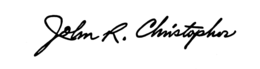 JOHN R. CHRISTOPHER trademark