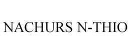 NACHURS N-THIO trademark