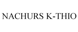 NACHURS K-THIO trademark