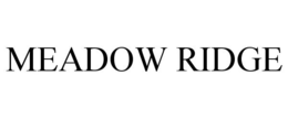 MEADOW RIDGE trademark