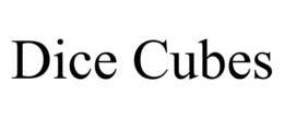 DICE CUBES trademark